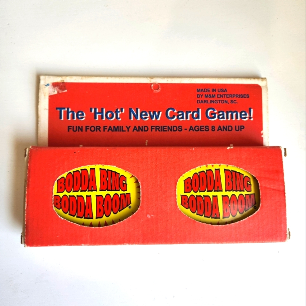 Vtg Gemaco Plastic Playing Poker Cards Bodda Bing Bodda Boom Game Deck Casino